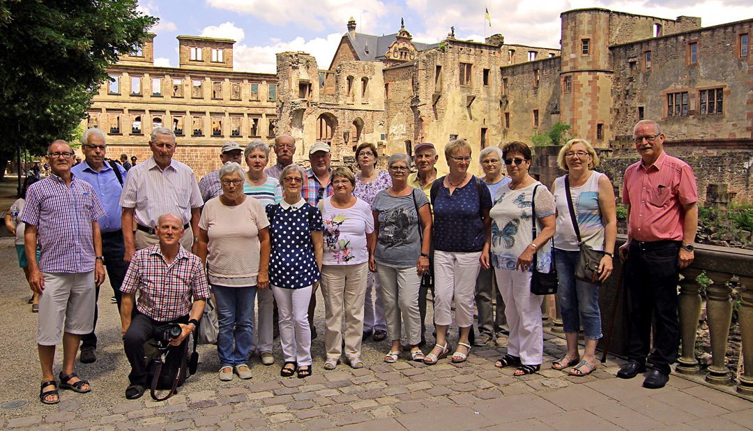 Altersabteilung reiste nach Heidelberg