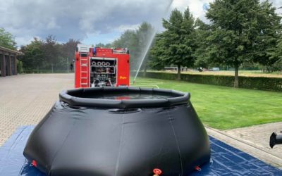 Feuerwehr Dinklage schafft einen 10.000 Liter Falttank an