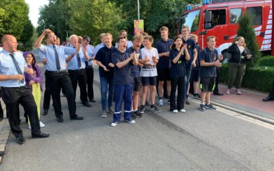 Jugendfeuerwehr Sieger beim kleinem Feuerwehrfest in Lüsche