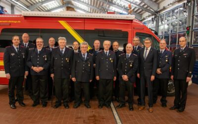 Feuerwehr Dinklage ehrt 10 Kameraden für langjährige Mitgliedschaft