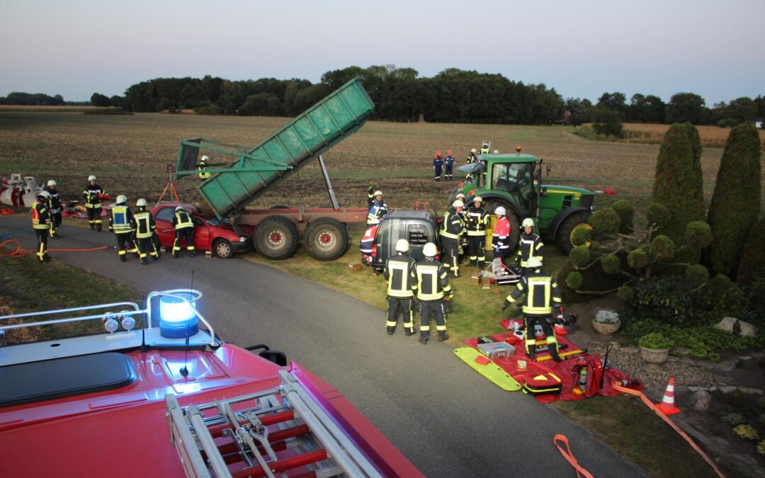 Verkehrsunfall Übung