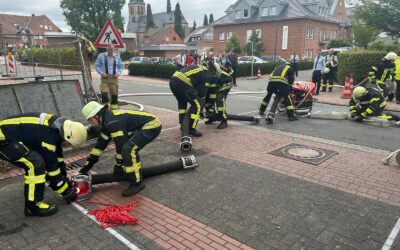 Kleines Feuerwehrfest in Bakum