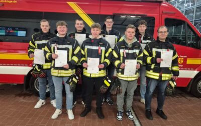 Letztmalige Abnahme der Truppmann Teil 2 Prüfung